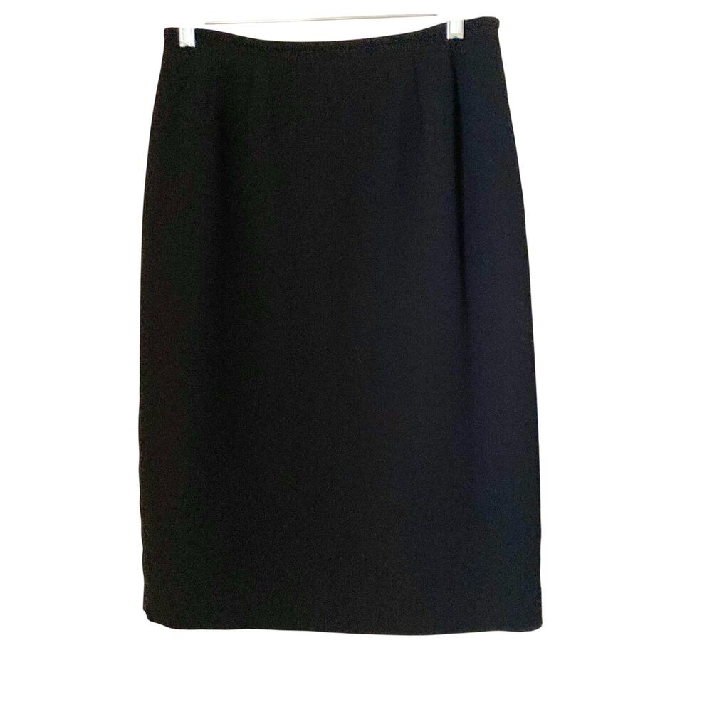 Le Suit Women's Pencil Straight Skirt Size 6 Black Career Work